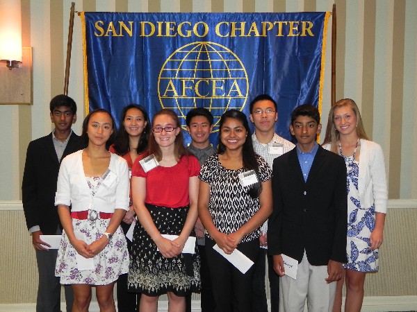 In July, the chapter honored its new scholarship recipients.